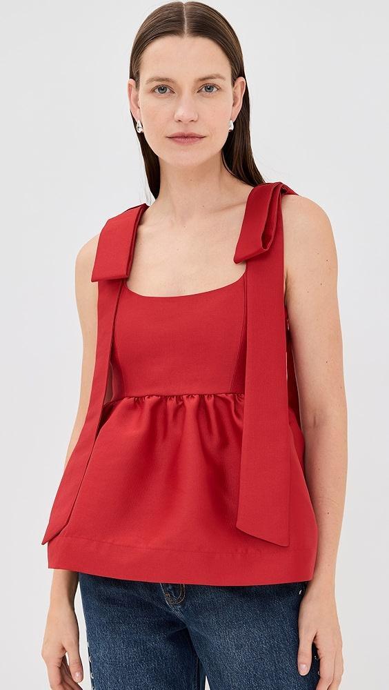 ALIGNE Alina Tie Sleeve Top | Shopbop Product Image