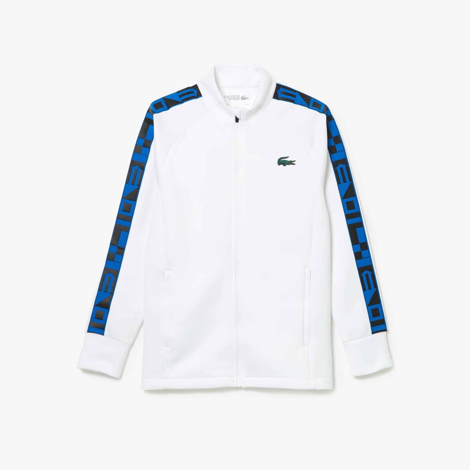 Men's SPORT Printed Zip-Up Tennis Sweatshirt Product Image