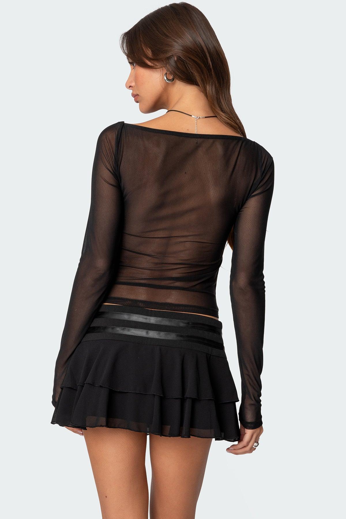 Marta Mesh Top Product Image