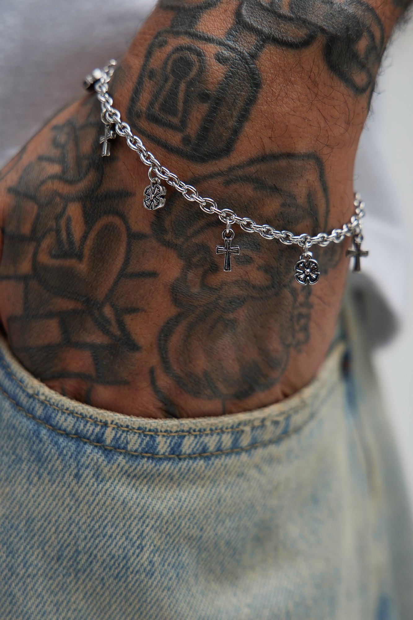 Elian Chain Link Bracelet - Silver Product Image