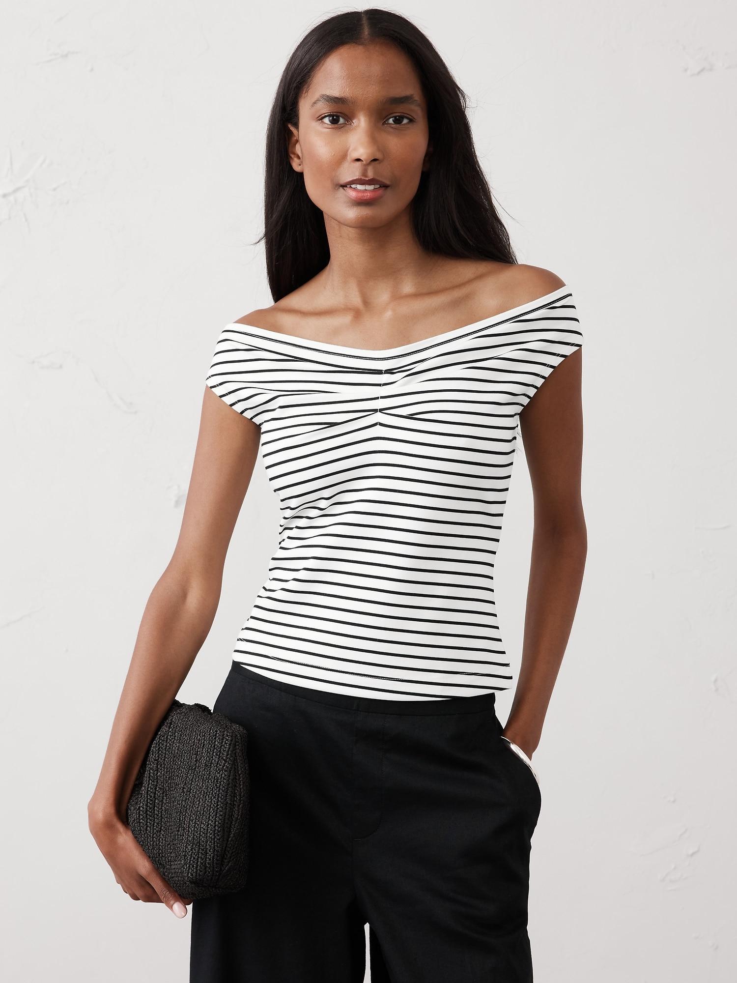 Textured Off-Shoulder Top Product Image