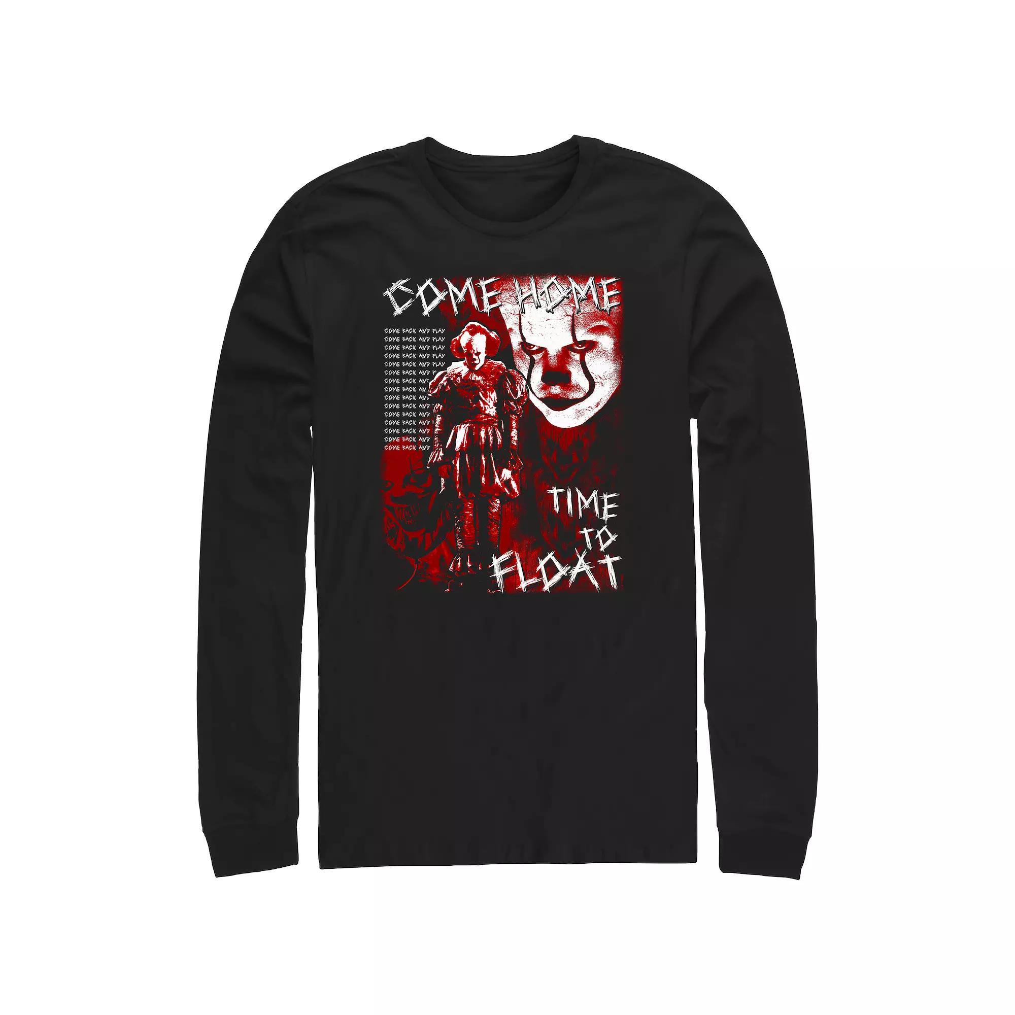 Men's It Chapter Two Pennywise Time To Float Graphic Tee, Size: Medium, Black Product Image