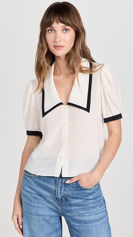 FRAME Sailor Blouse | Shopbop Product Image