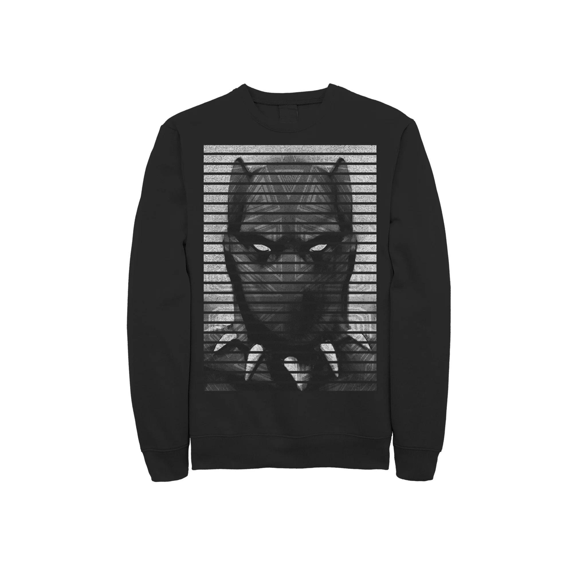 Men's Marvel Black Panther T'Challa Ruler of Wakanda Sweatshirt, Size: Small Product Image