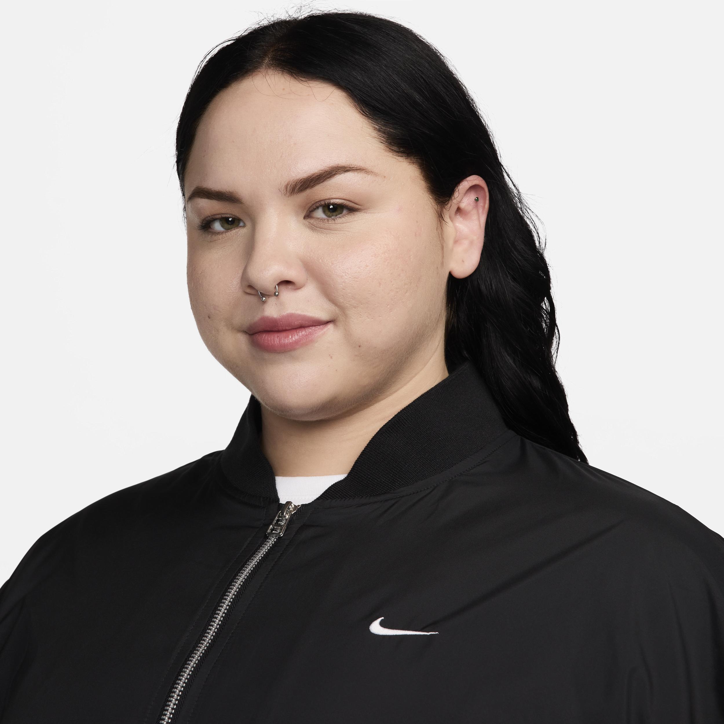 Nike Sportswear Essential Women's Oversized Bomber Jacket (Plus Size) Product Image