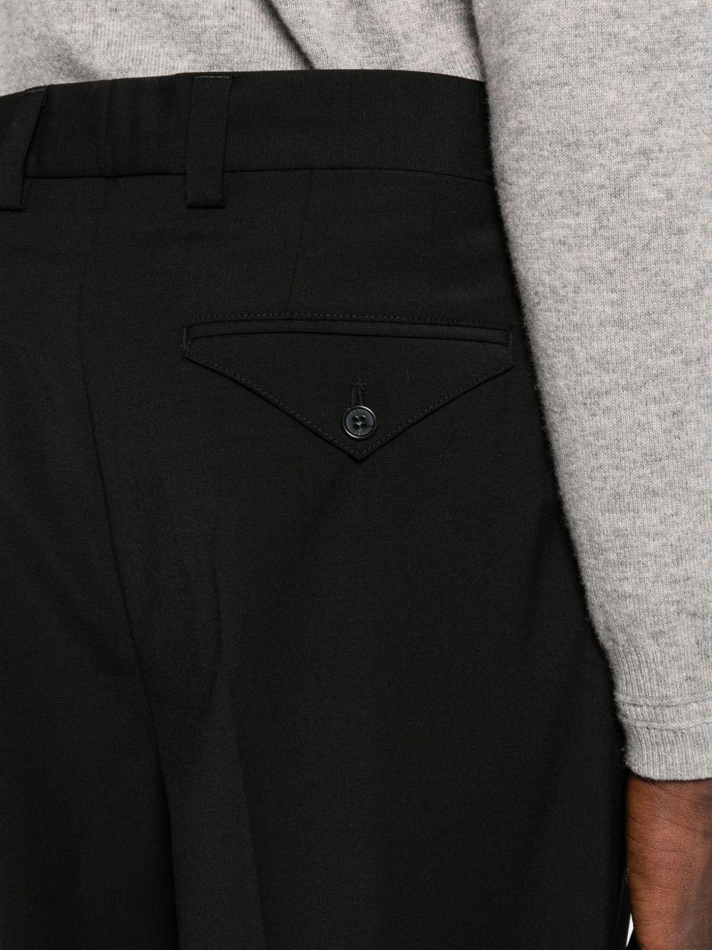 pleated wide-leg trousers Product Image