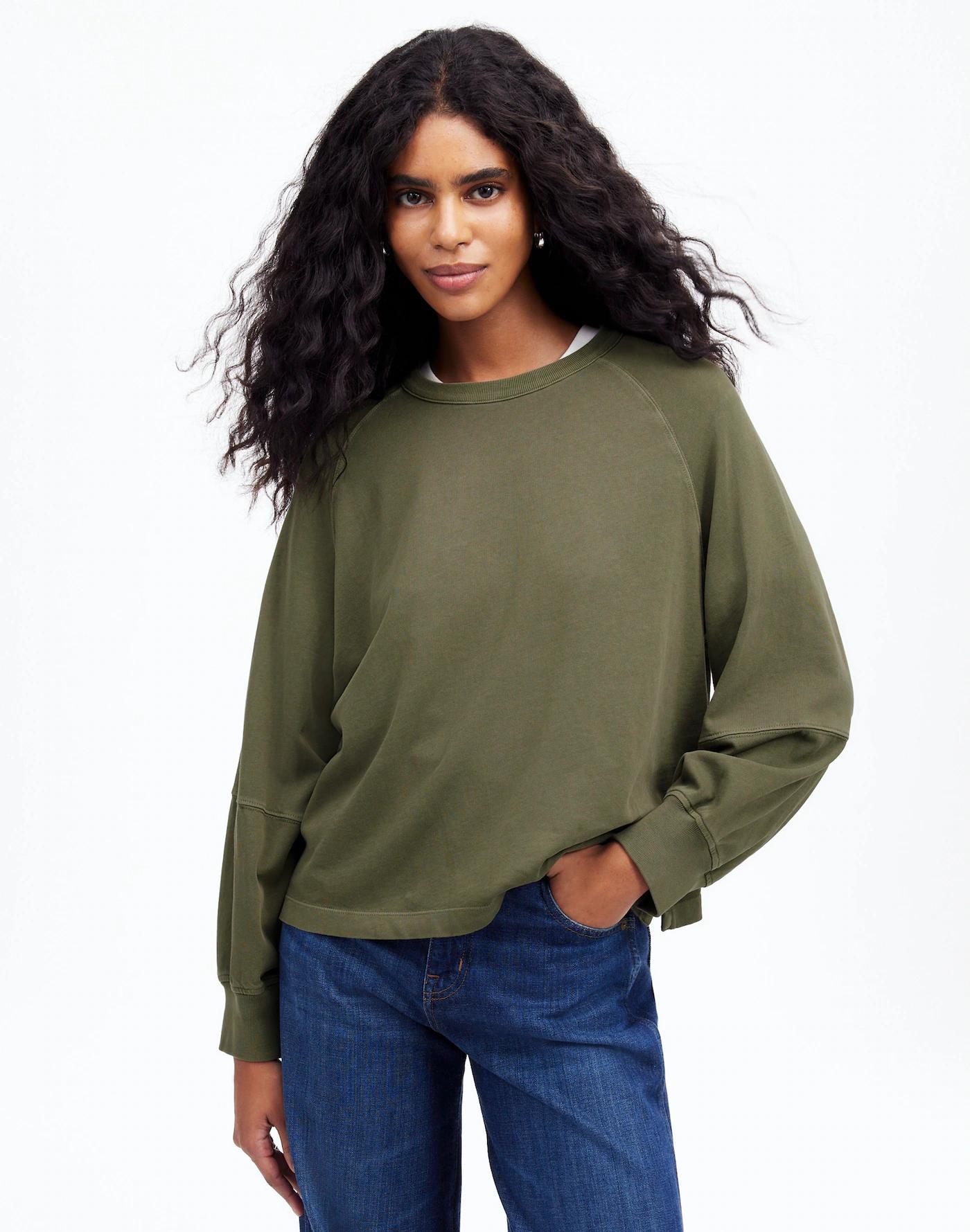 Relaxed Long-Sleeve Raglan Tee Product Image