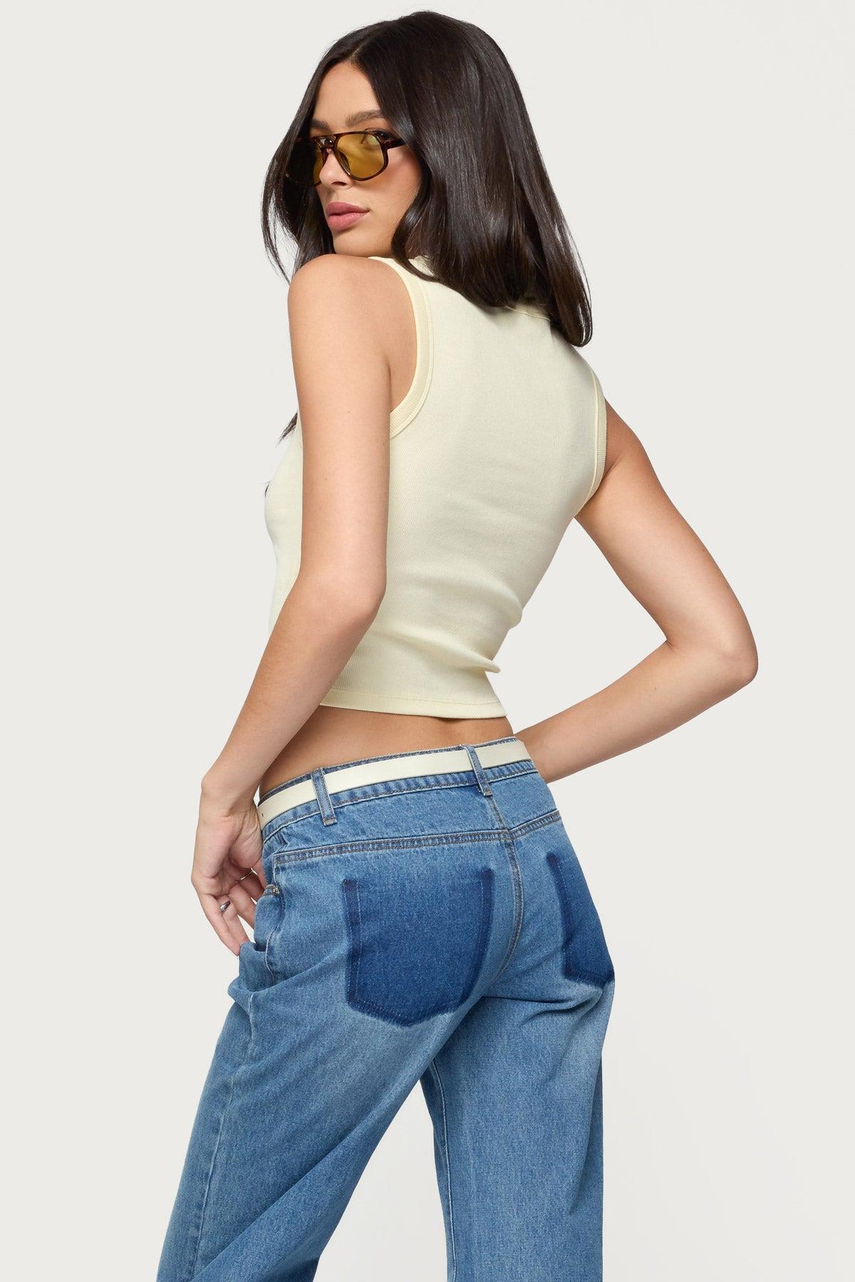 Basel Button Up Tank Top Product Image