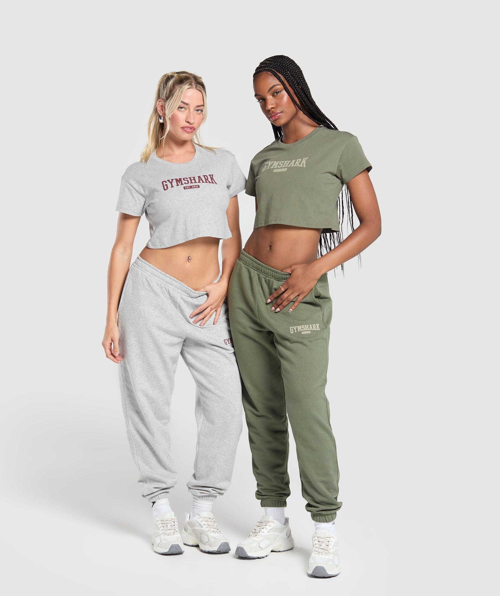 Collegiate Lifestyle Crop Top Product Image