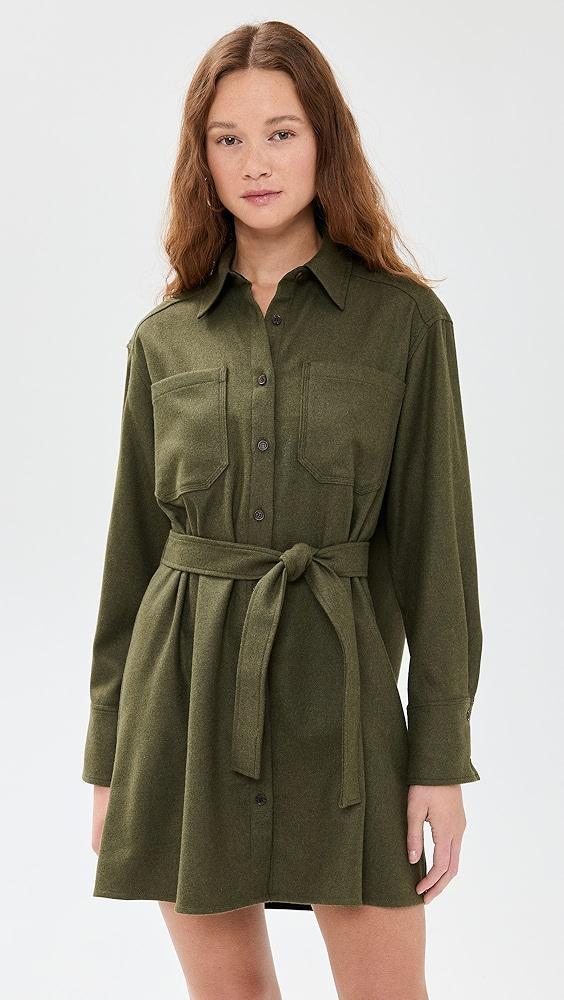 La Ligne Wool Shirt Dress | Shopbop Product Image