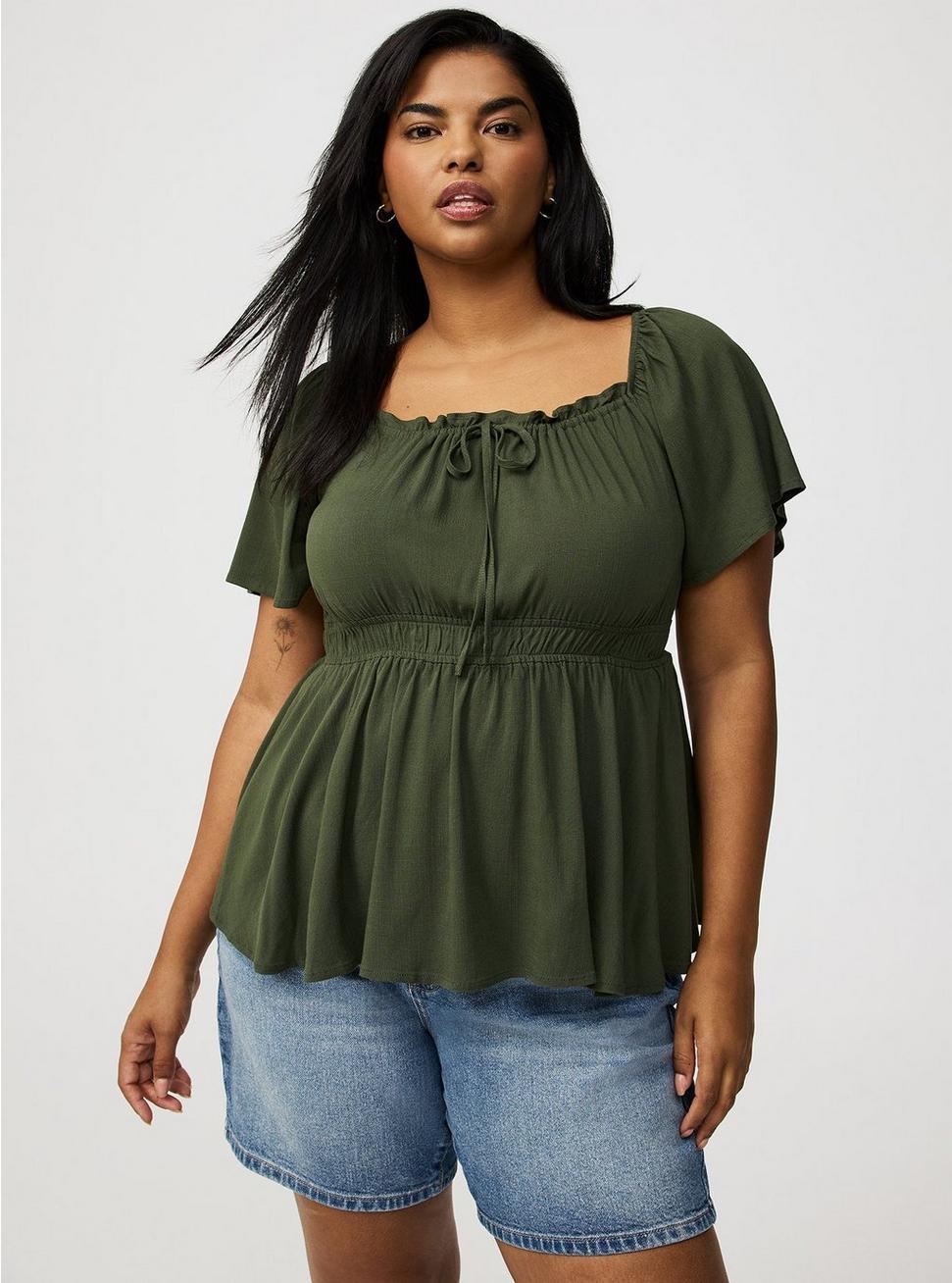 Flutter Sleeve Blouse Product Image