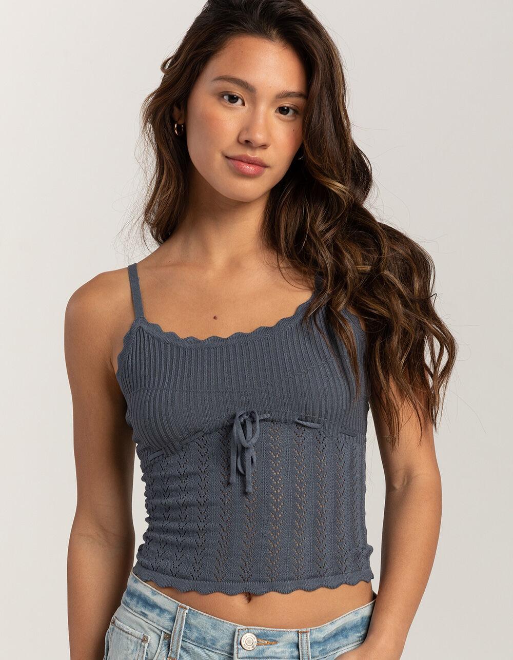 RSQ Womens Mix Stitch Cami Product Image