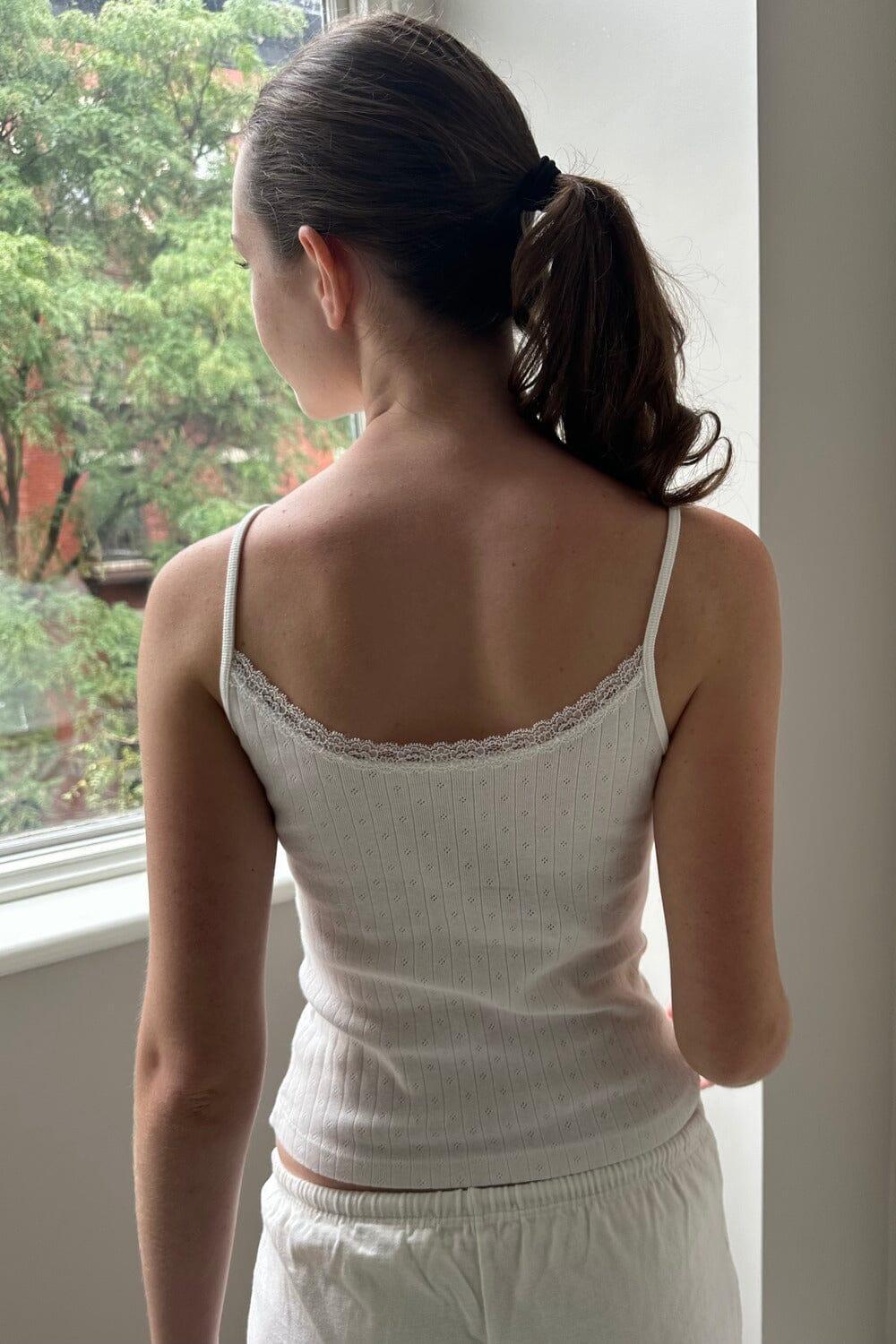 Skylar Pointelle Lace Tank Product Image