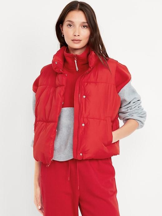 Quilted Puffer Vest Product Image