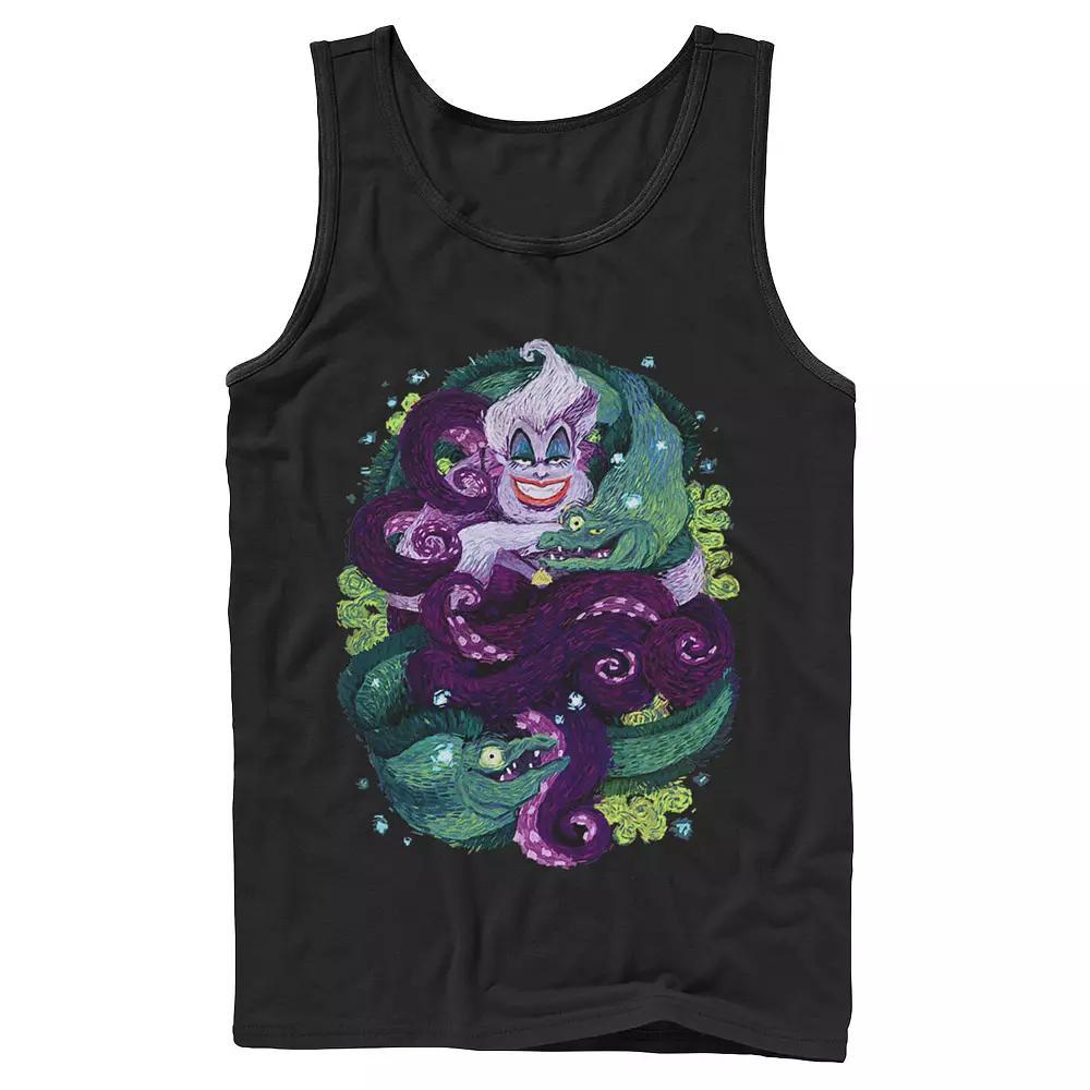 Disney's The Little Mermaid Ursula Men's Sea Witch Painting Tank Top,  Product Image