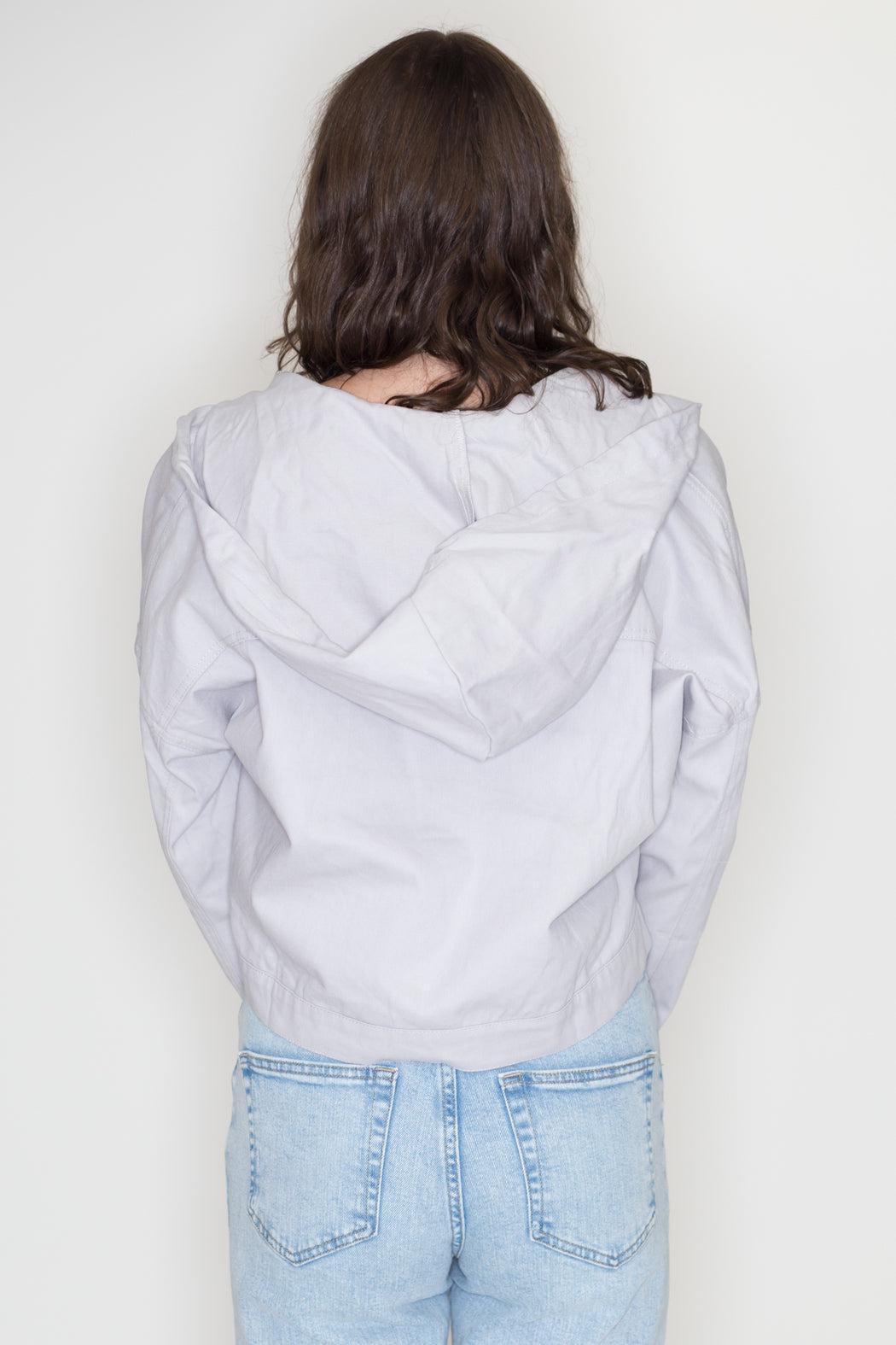 Twill Hoodie Jacket Product Image