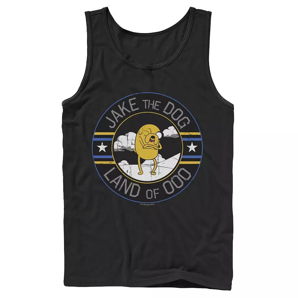Men's Cartoon Network Adventure Time Jake The Dog Land Of Ooo Tank Top,  Product Image