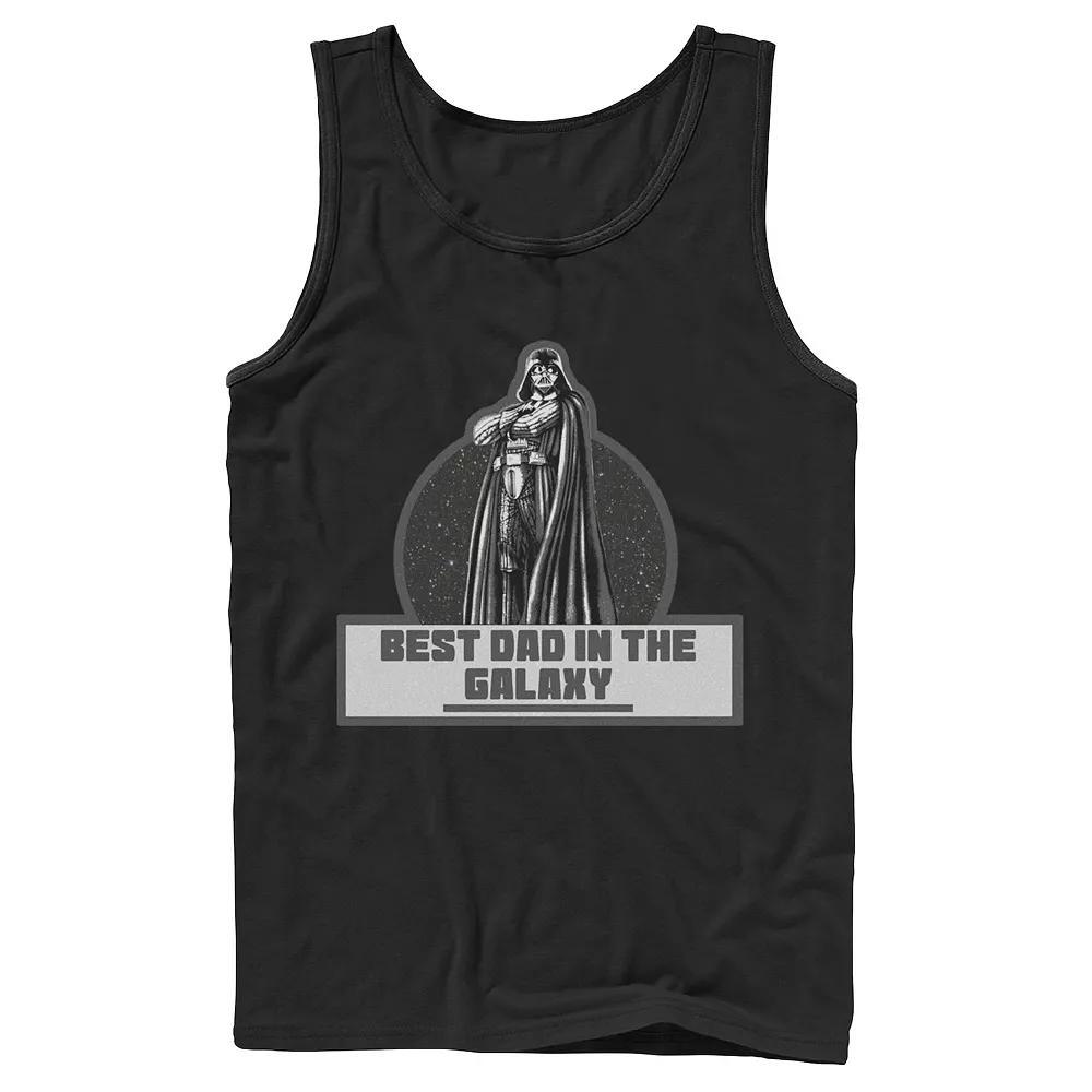 Men's Star Wars Galaxy Dad Tank Top,  Product Image