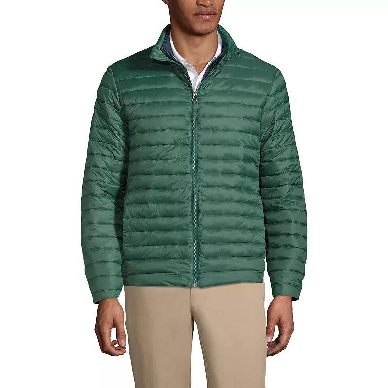 Men's Lands' End School Uniform ThermoPlume Jacket,  Product Image