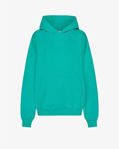 Organic Oversized Hood - Marine Blue Product Image