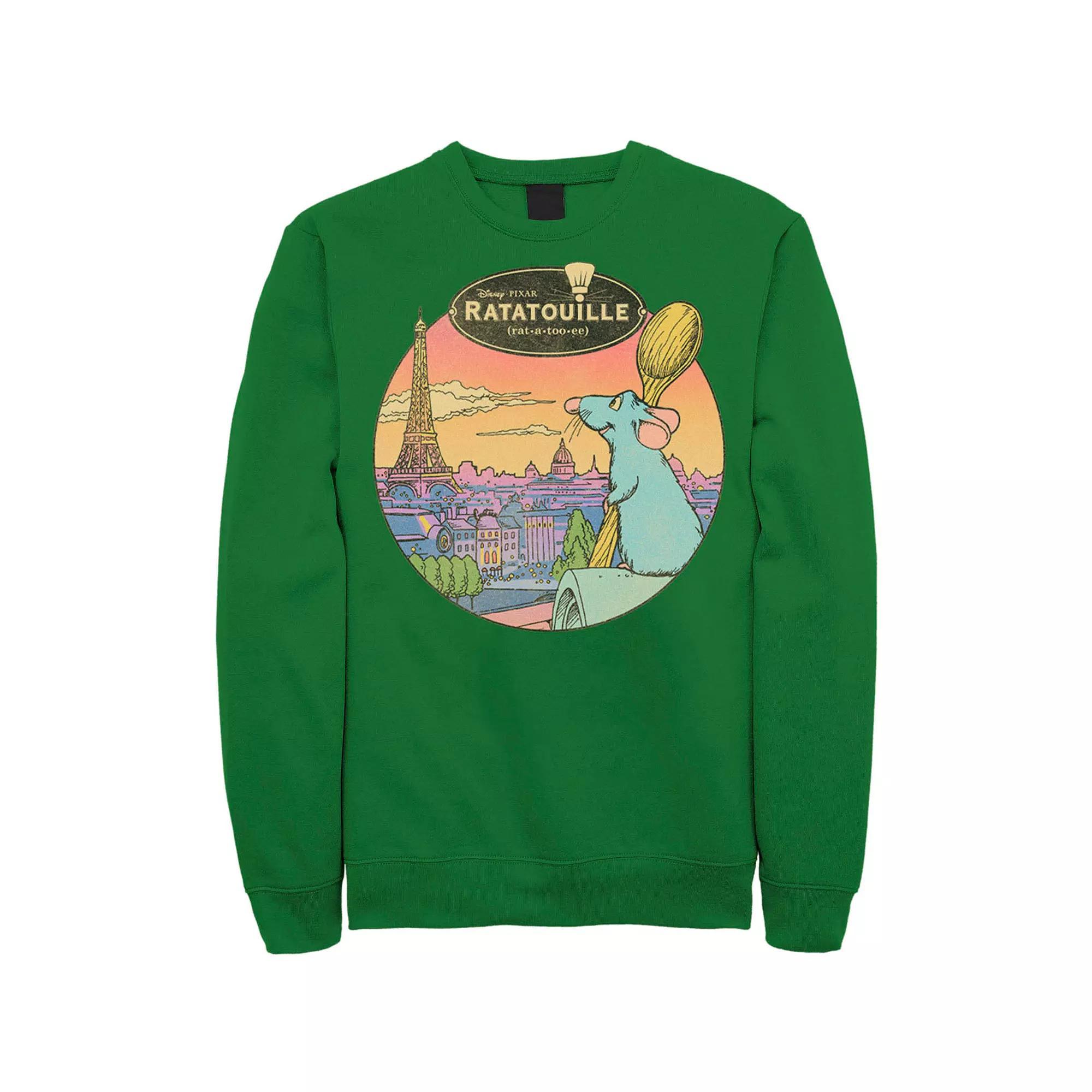 Disney / Pixar's Ratatouille Men's Over Look Paris Sweatshirt,  Product Image