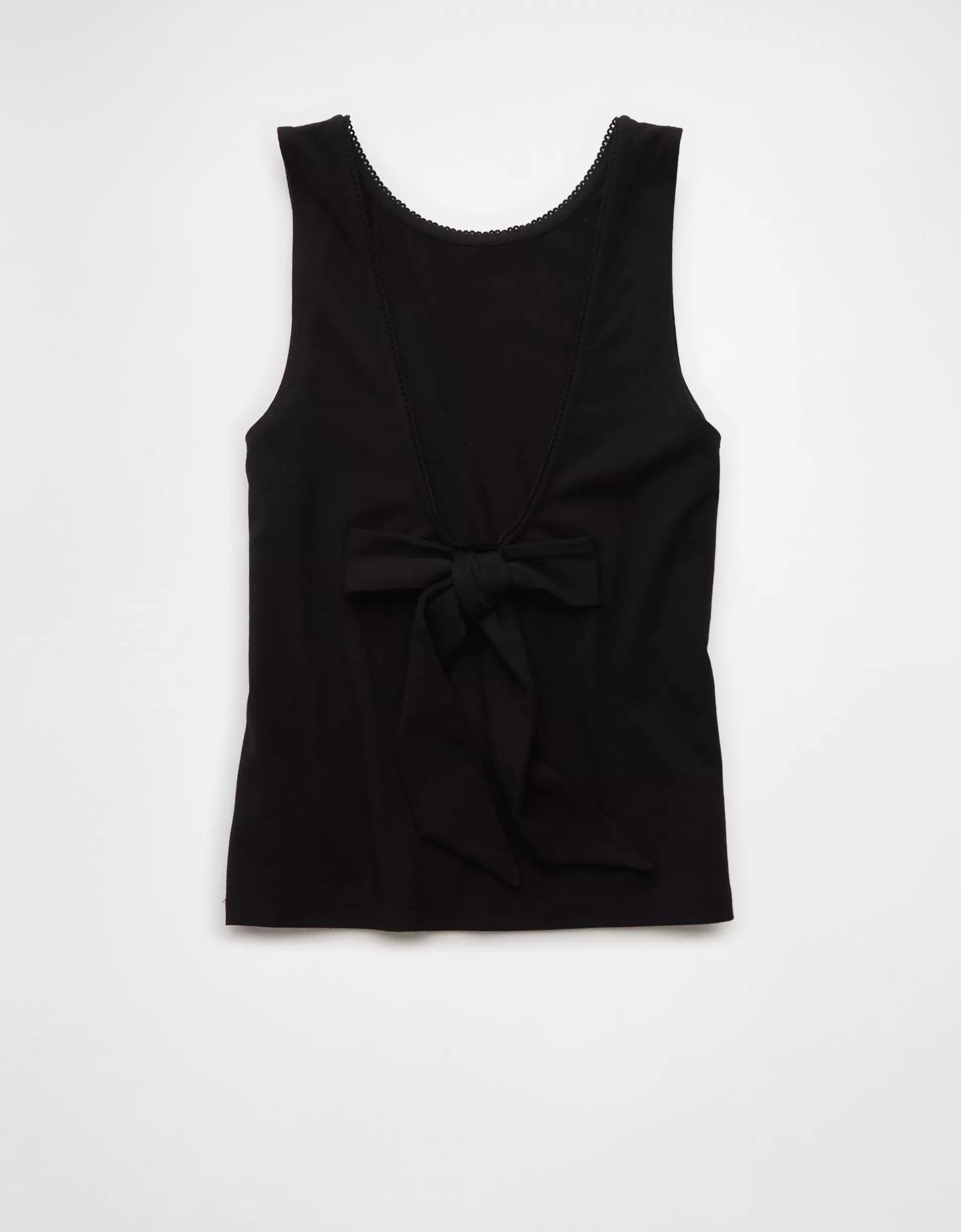 AE Open Back Bow Tank Top Product Image