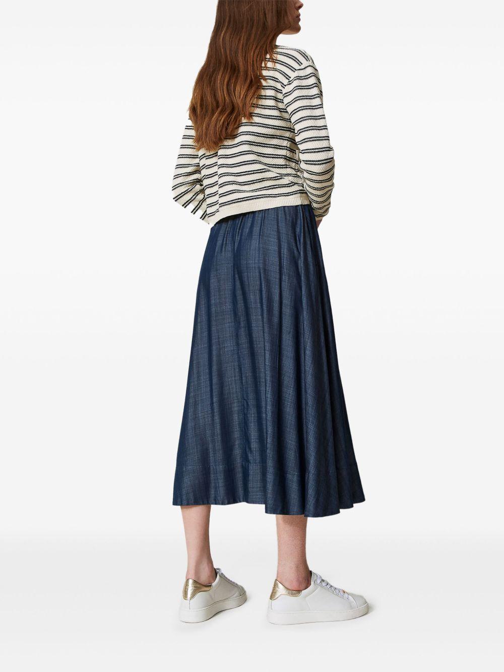 pleated midi skirt  Product Image