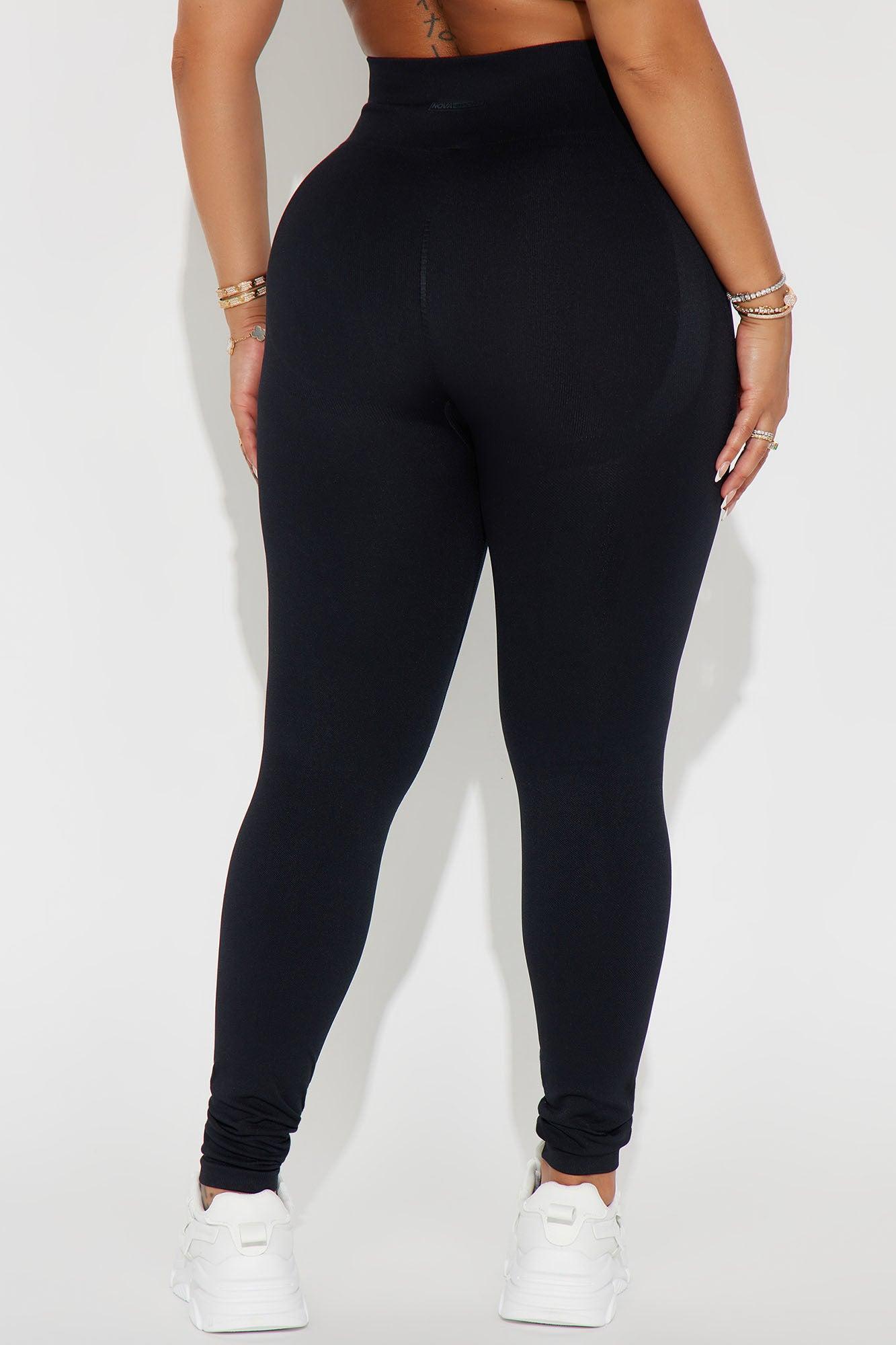 Racket Up Flex Seamless Active Legging - Black Product Image