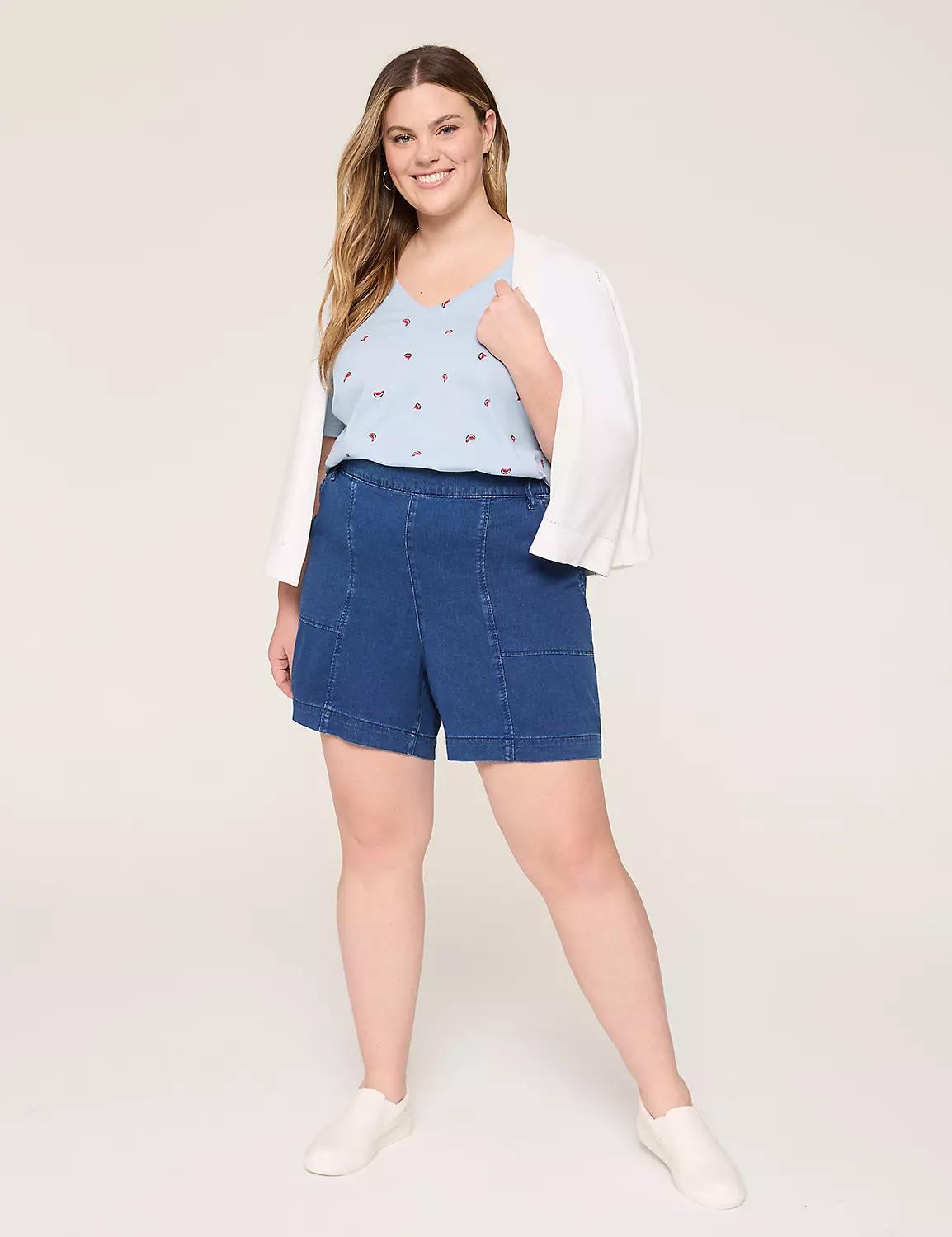 Perfect Sleeve V-Neck Tee Product Image