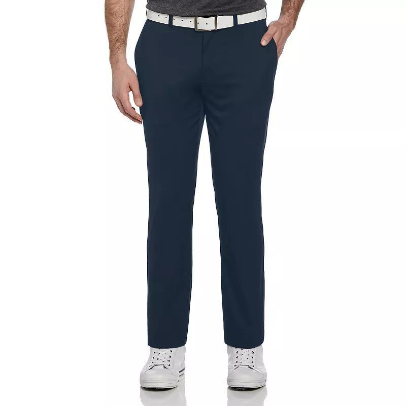 Mens Grand Slam Performance Stretch Flat Front Golf Pants Black Product Image