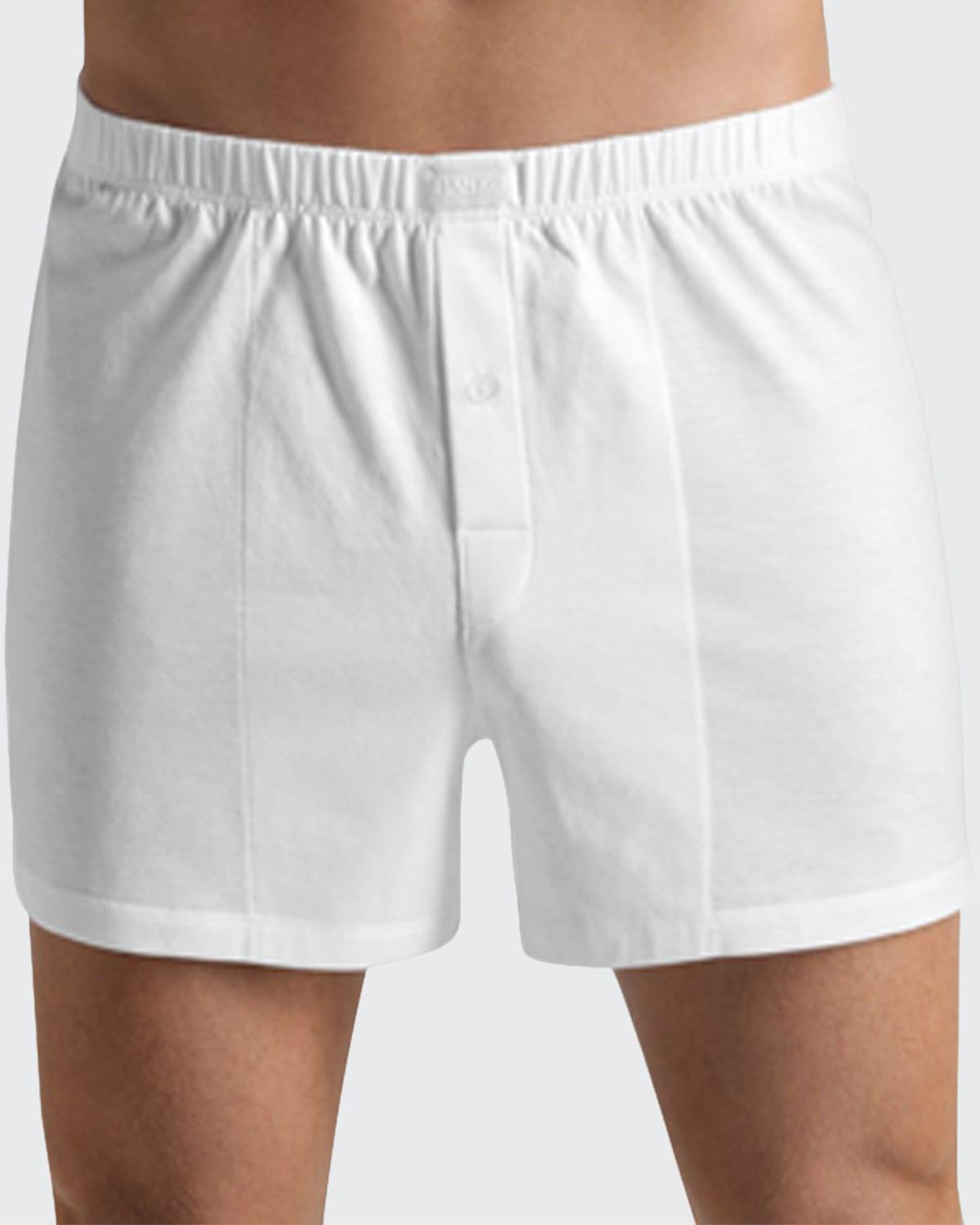 Mens Sporty Mercerized Cotton Boxers Product Image