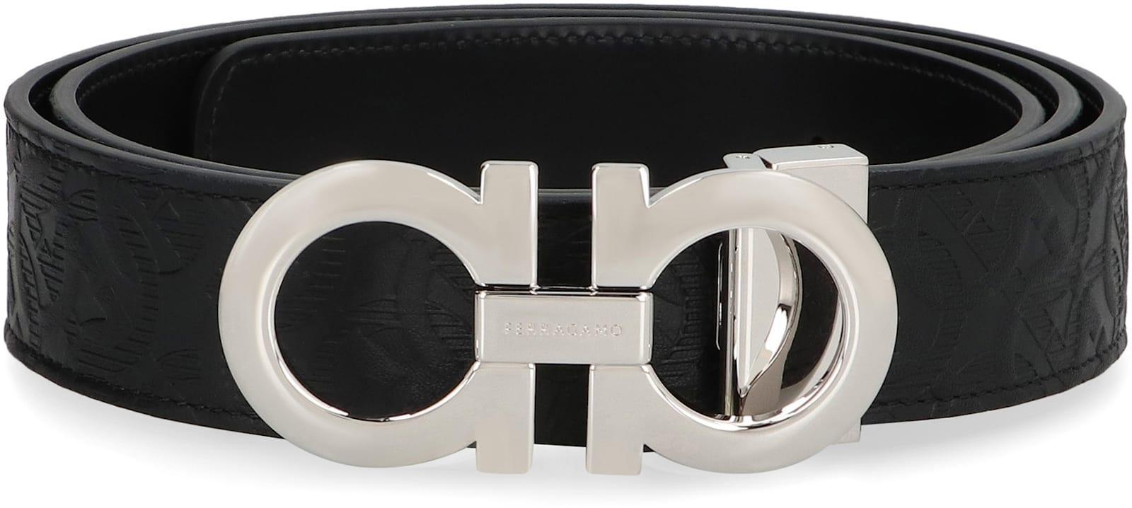 FERRAGAMO Reversible Belt Belts Black Product Image