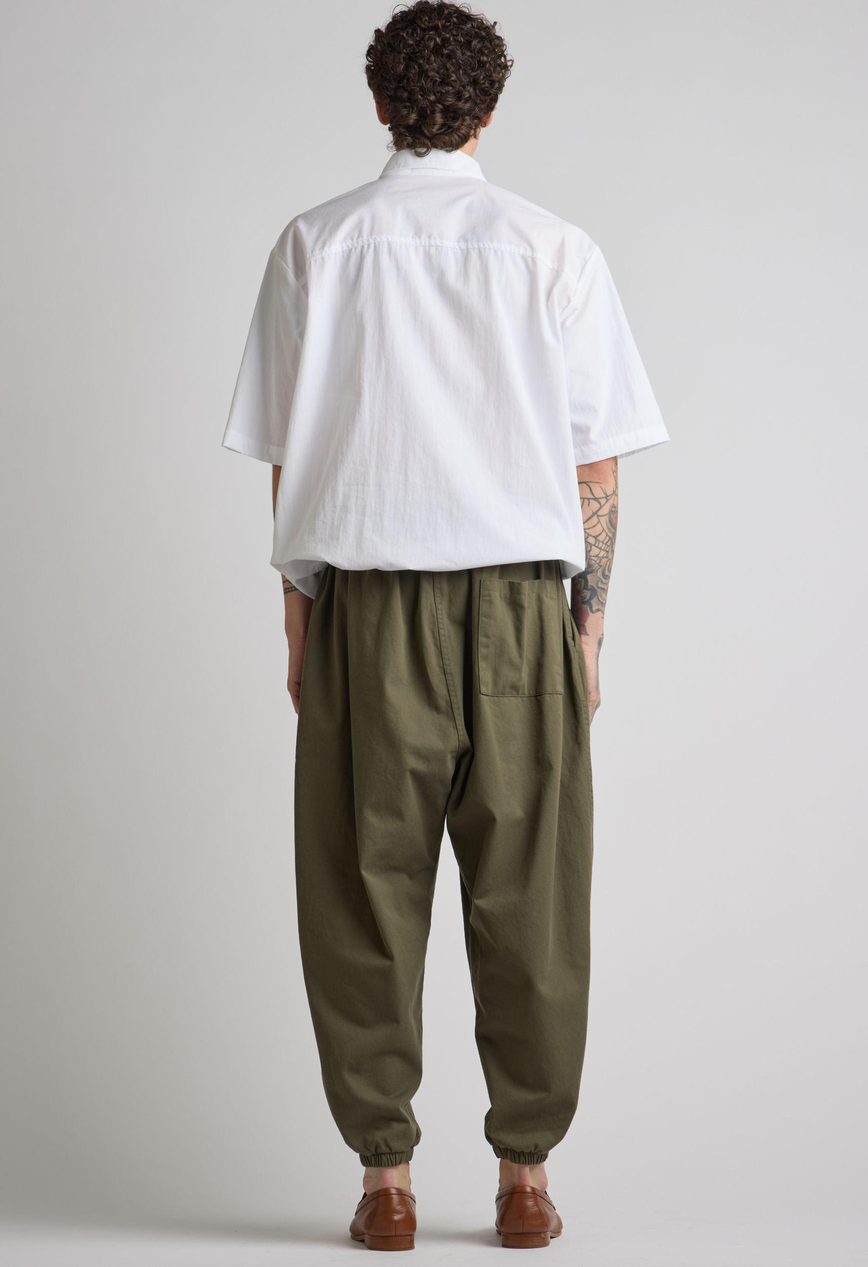Brandon Pant in Army Green Product Image