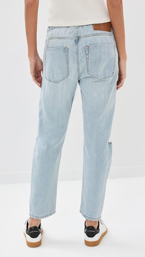 One Teaspoon Shabbies Drawstring Boyfriend Jeans | Shopbop Product Image