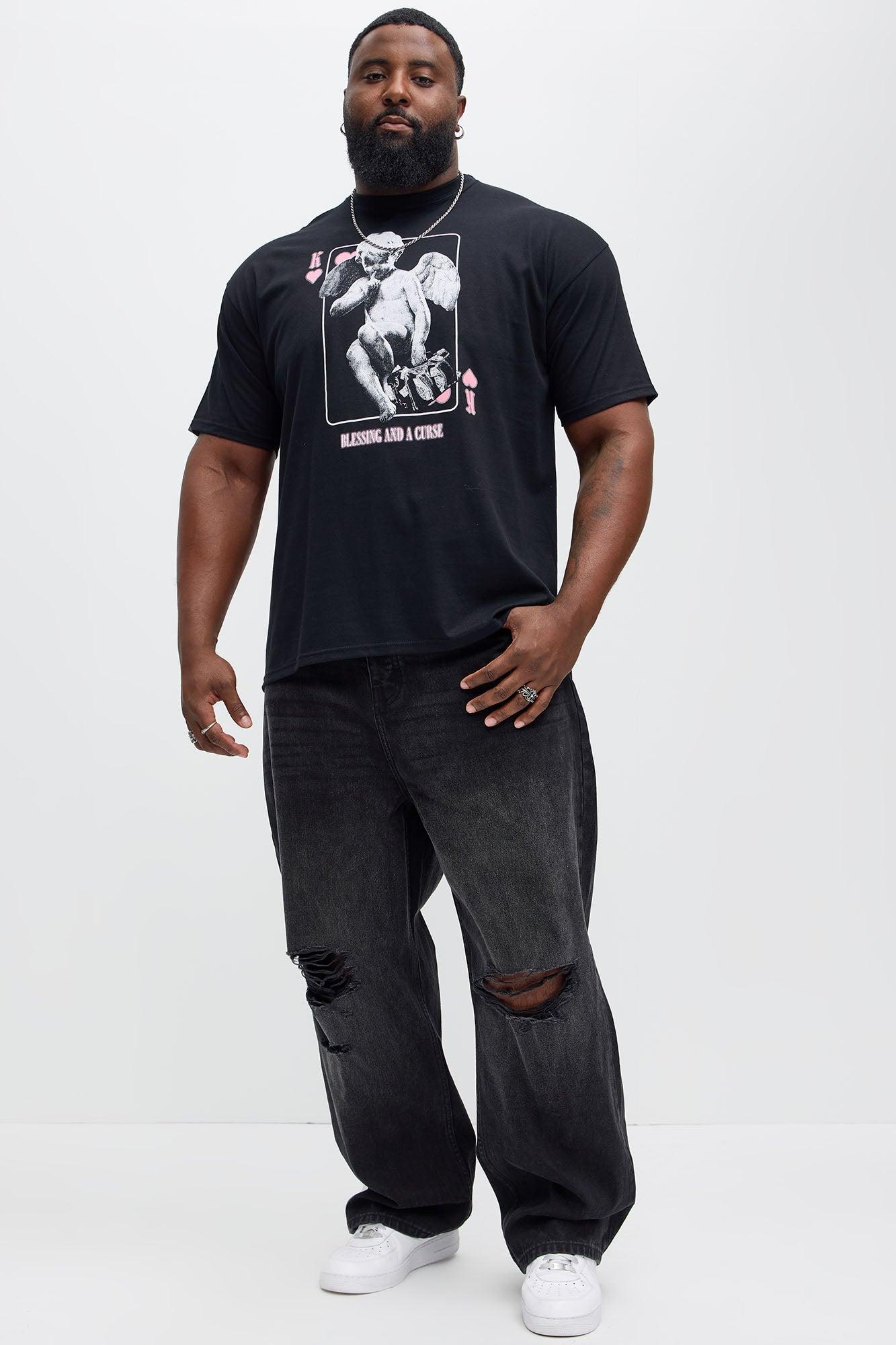 Blessings And A Curse Short Sleeve Tee - Black Product Image