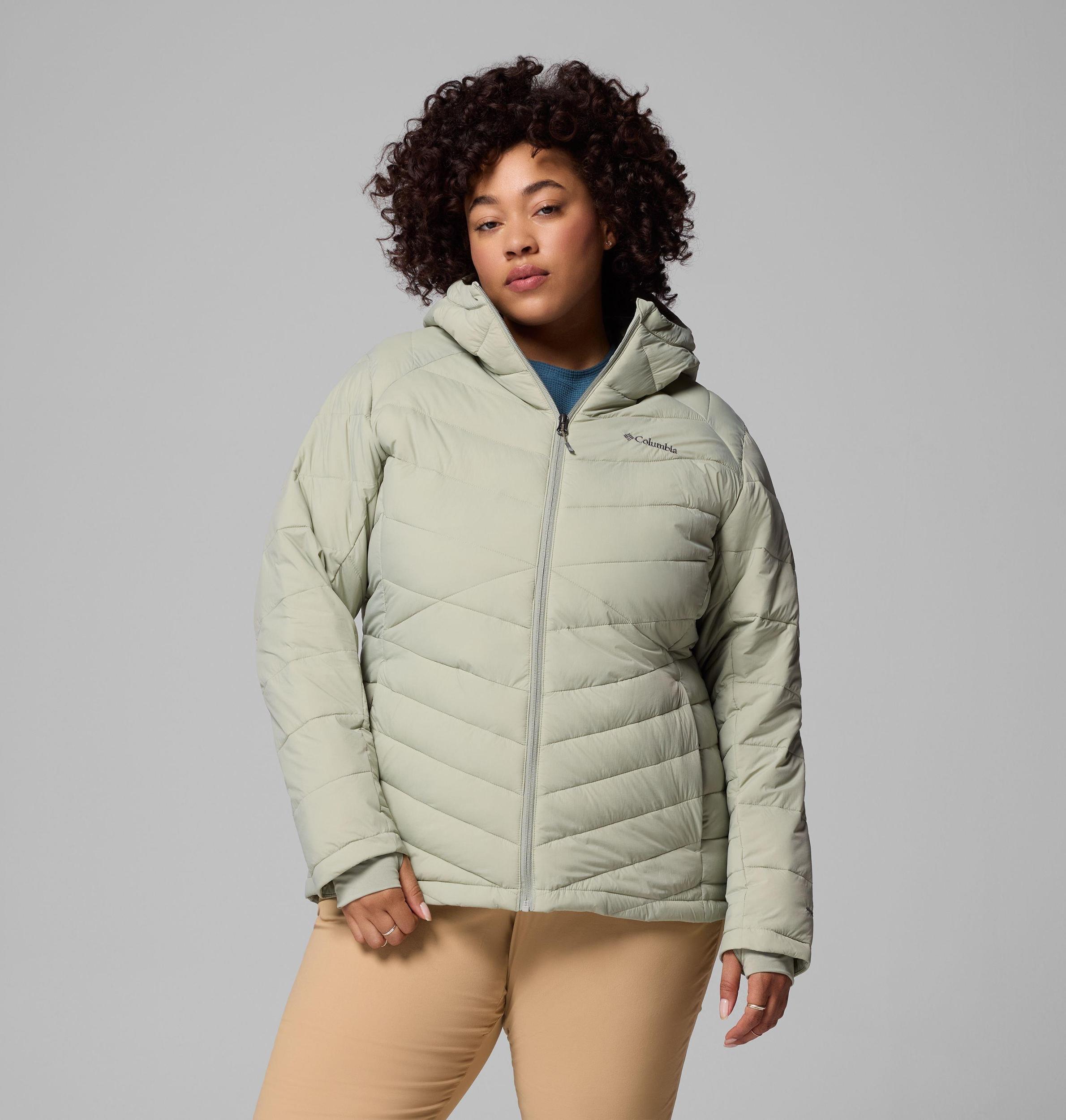 Columbia Womens Joy Peak II Hooded Jacket - Plus Size- Product Image