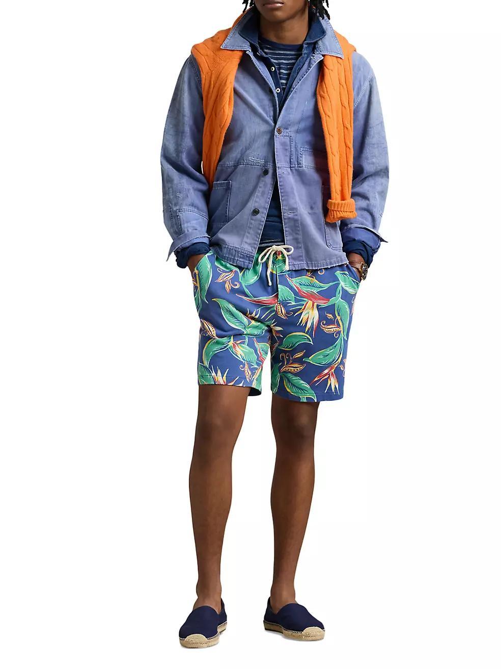 Tropical Spa Cotton Terry Shorts Product Image