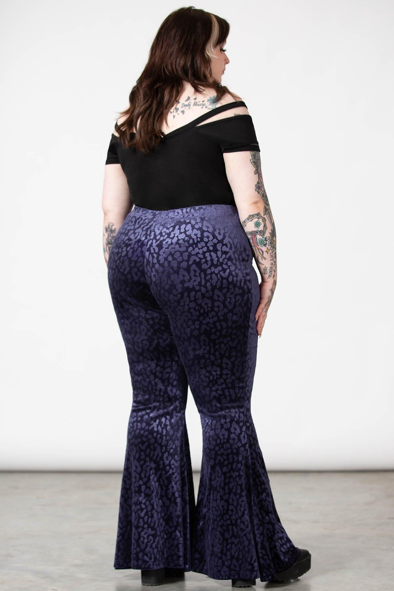 Ferine Bell Bottoms [PLUM] Female Product Image