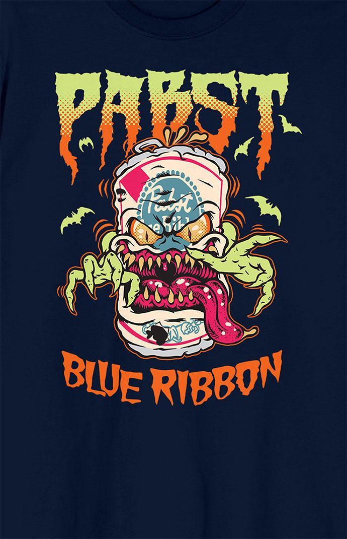 Men's Pabst Blue Ribbon Beer Can T-Shirt Product Image