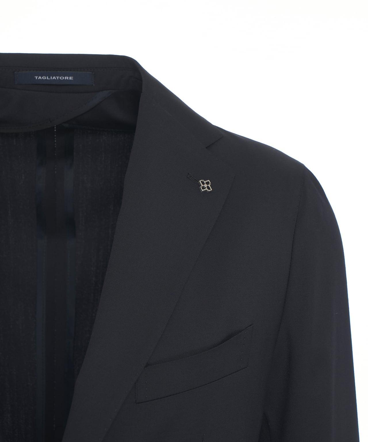Single-breasted suit in virgin wool Product Image
