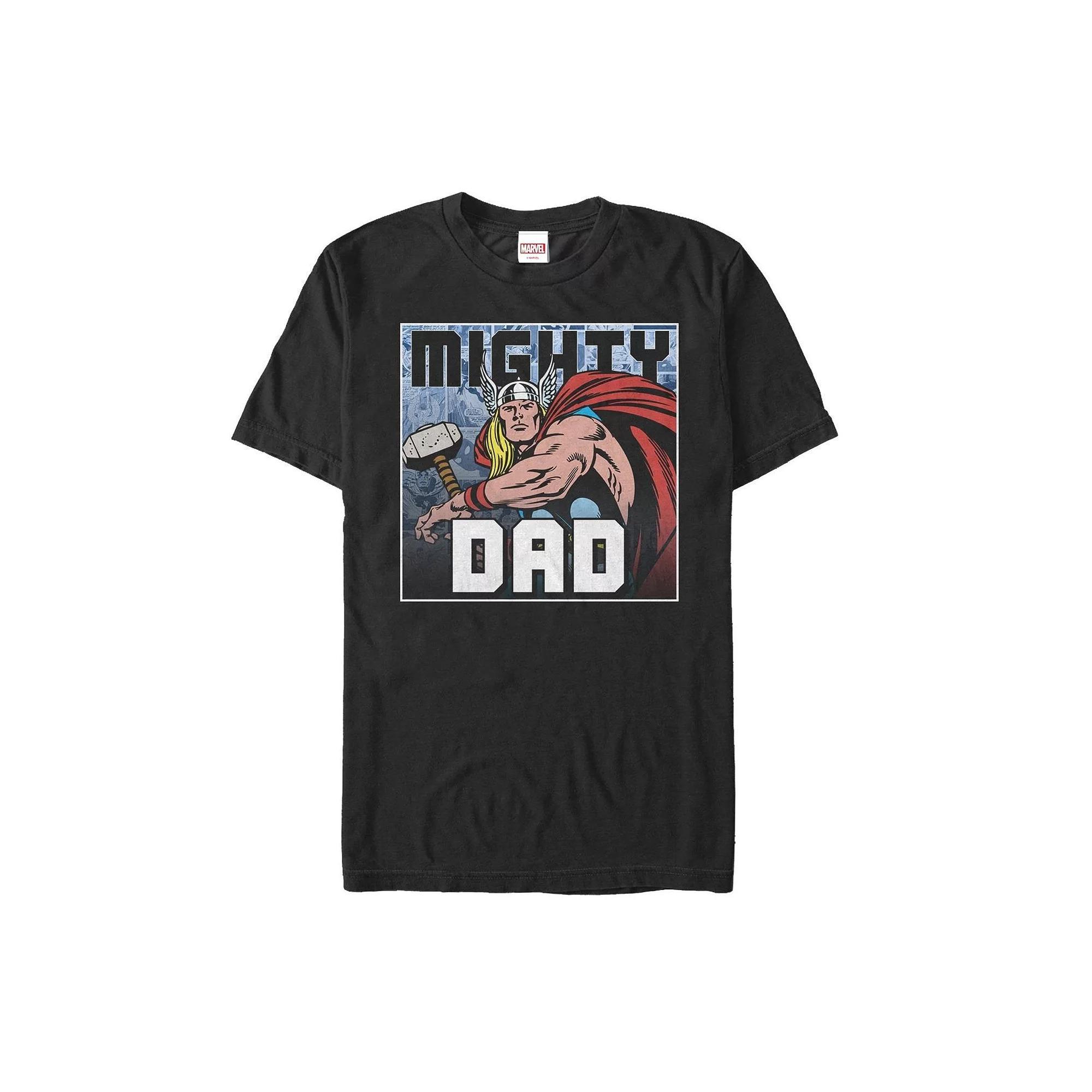 Men's Marvel Thor Mighty Dad Graphic Tee,  Product Image