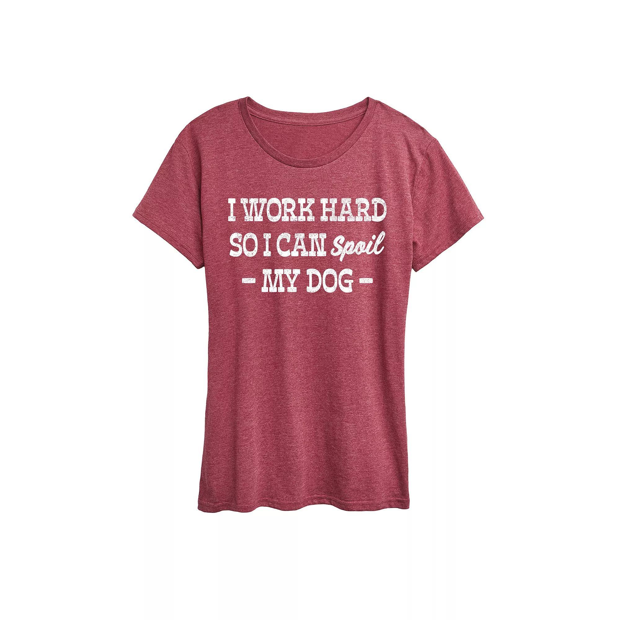 Women's Spoil My Dog Graphic Tee,  Product Image