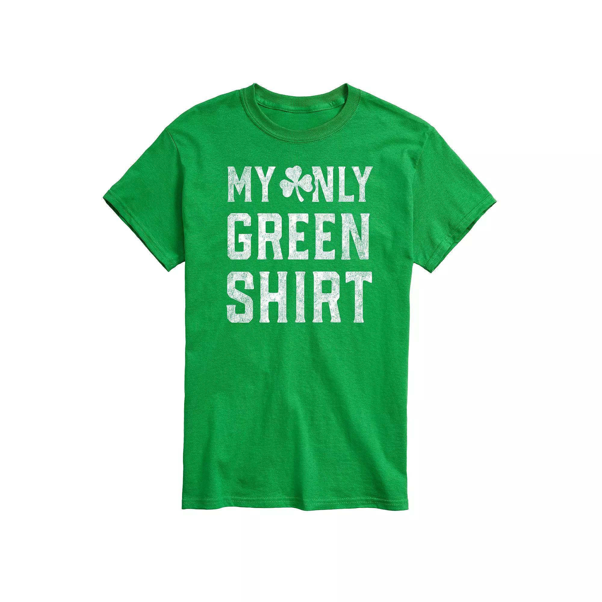 Men's Only Green Shirt Tee,  Product Image