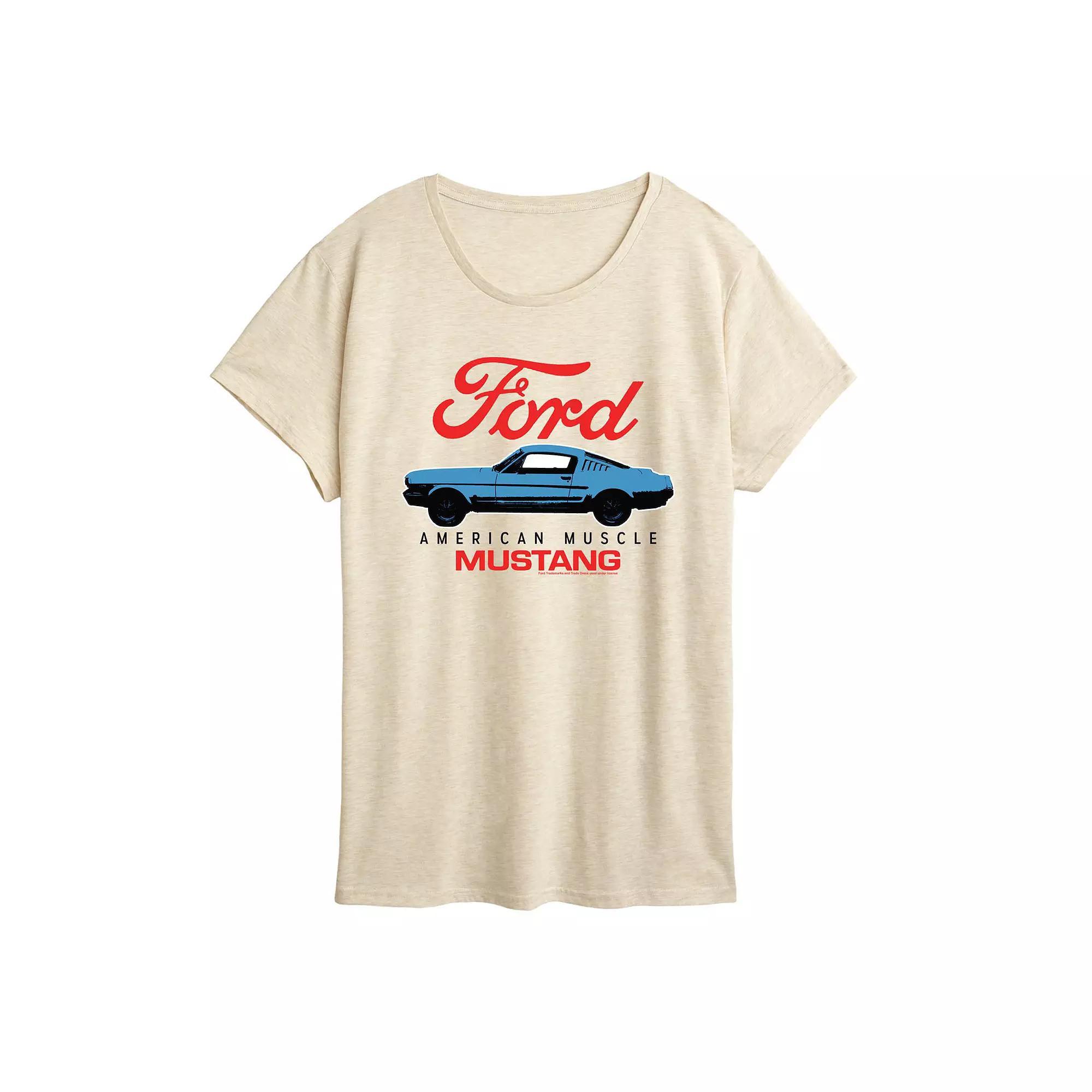 Women's Ford American Mustang Graphic Tee,  Product Image