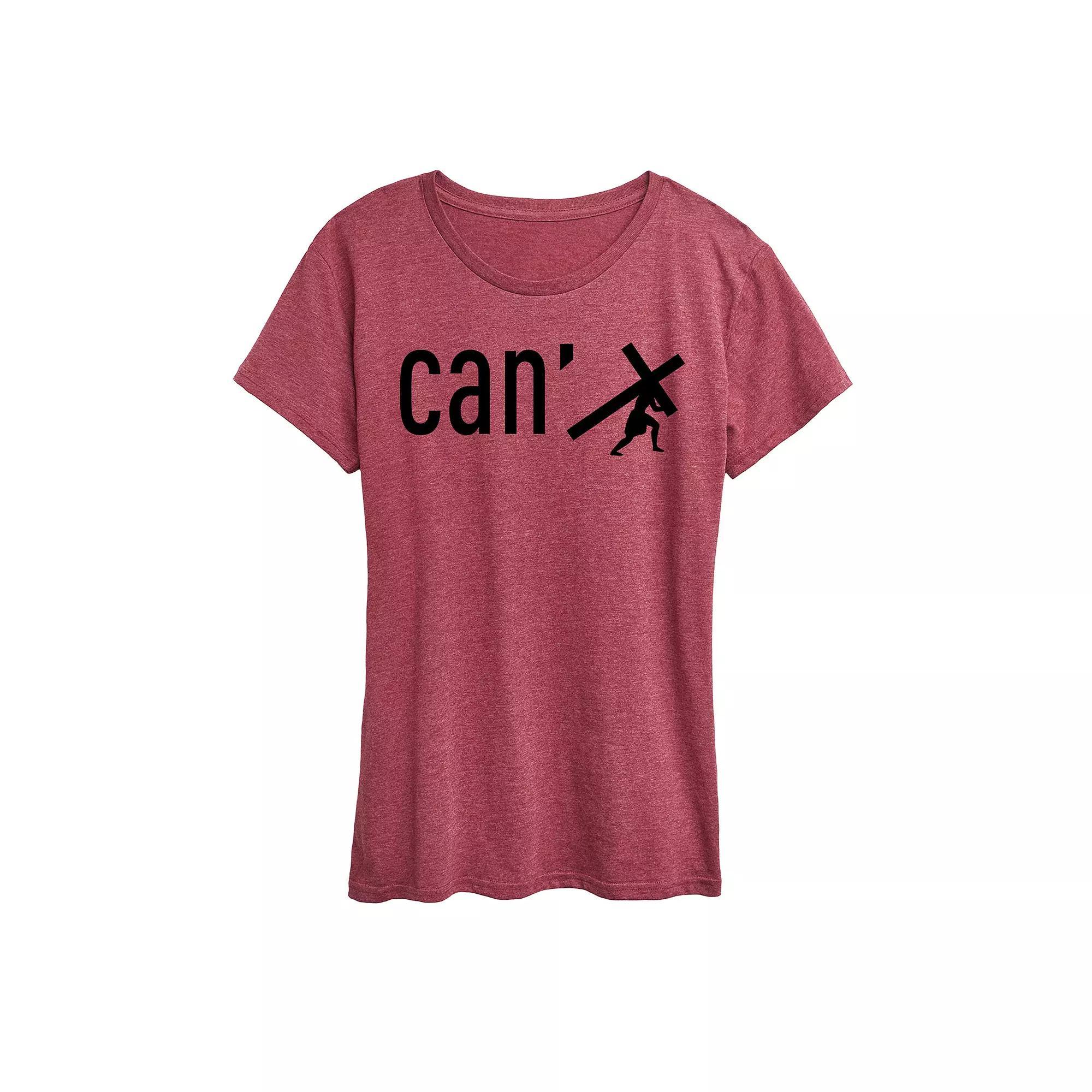 Women's Can With Jesus Graphic Tee,  Product Image