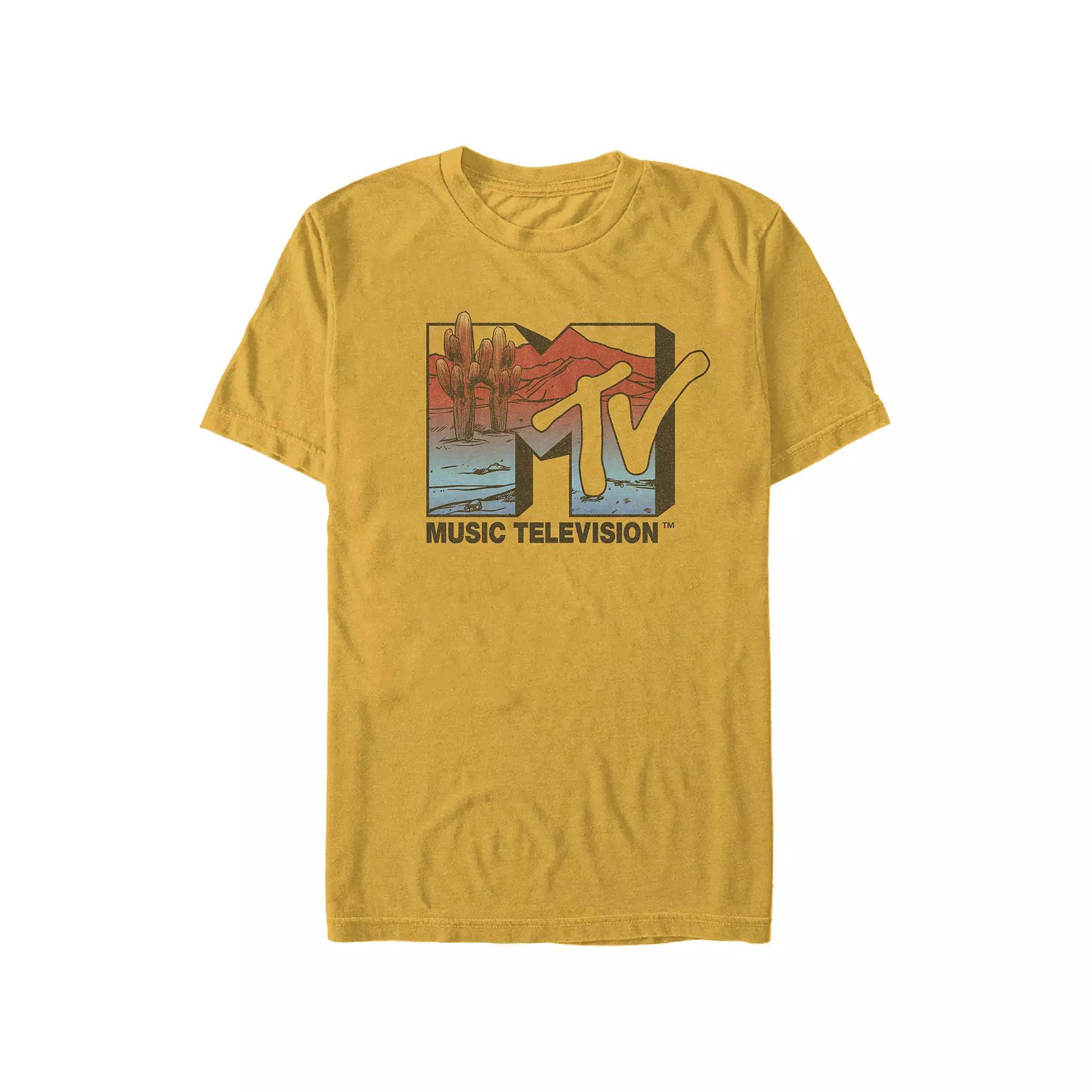 Men's MTV Desert Logo Graphic Tee,  Product Image