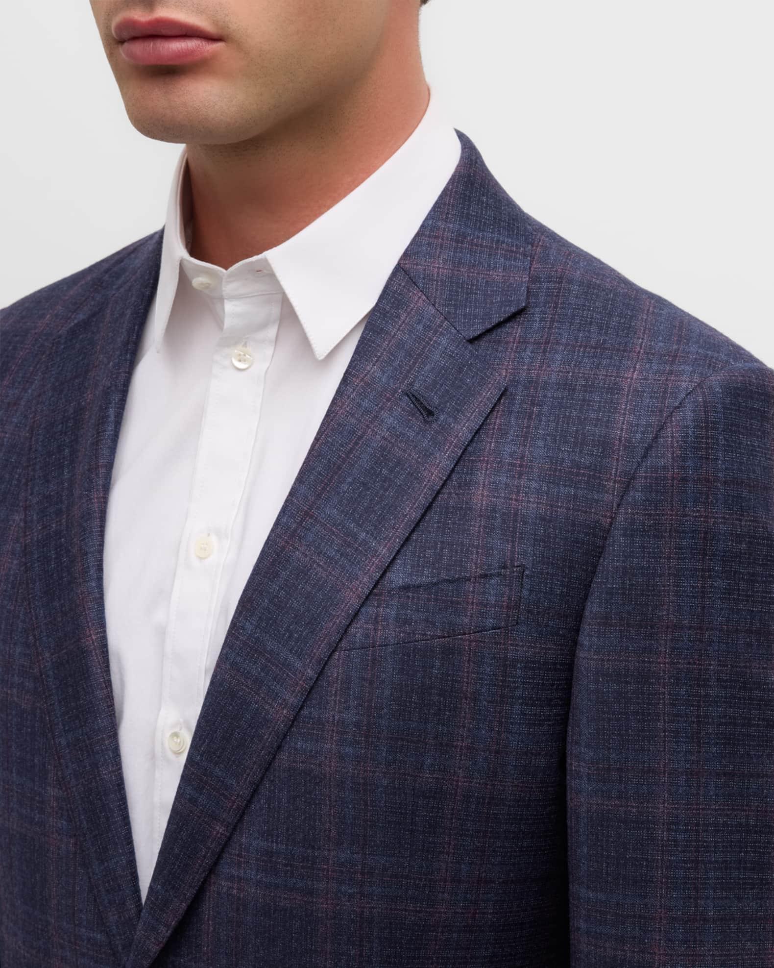 Men's Plaid Sport Coat Product Image