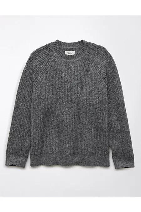 AE Shaker Stitch Crew Neck Sweater Mens Product Image