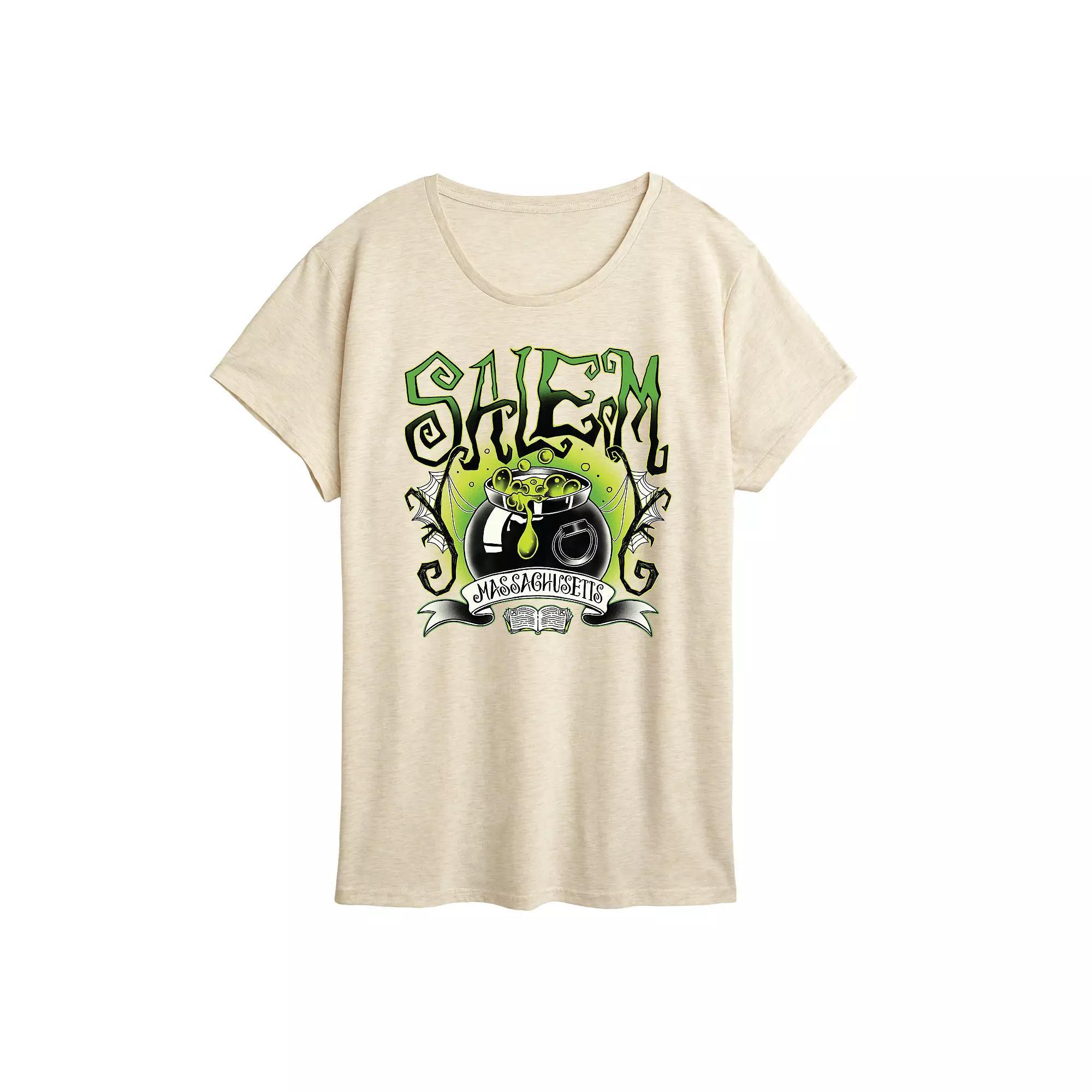 Women's Salem Witchy Collegiate Graphic Tee,  Product Image