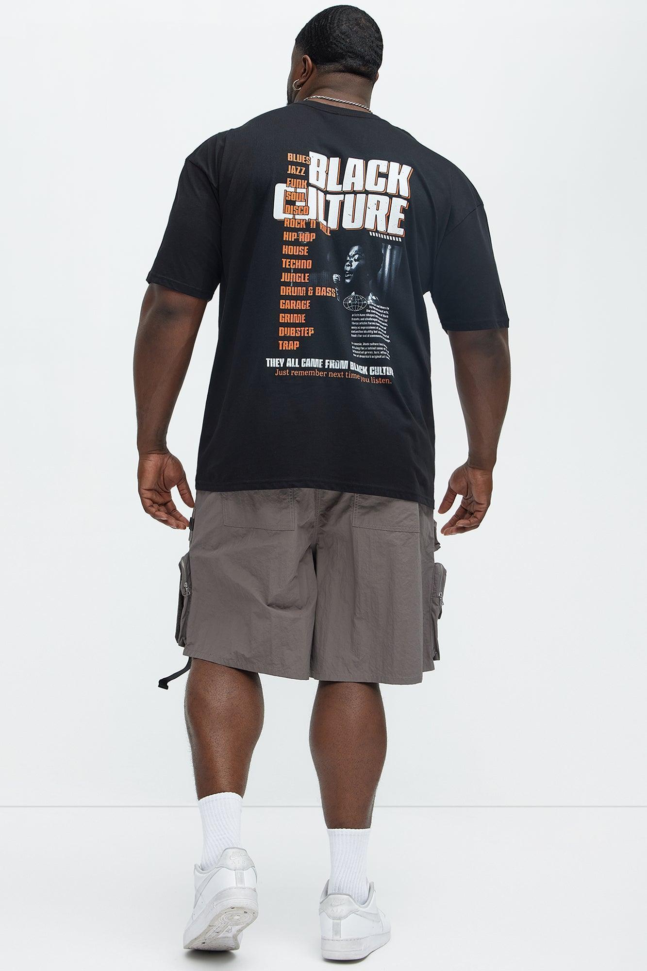 Black Culture  Short Sleeve Tee - Black Product Image